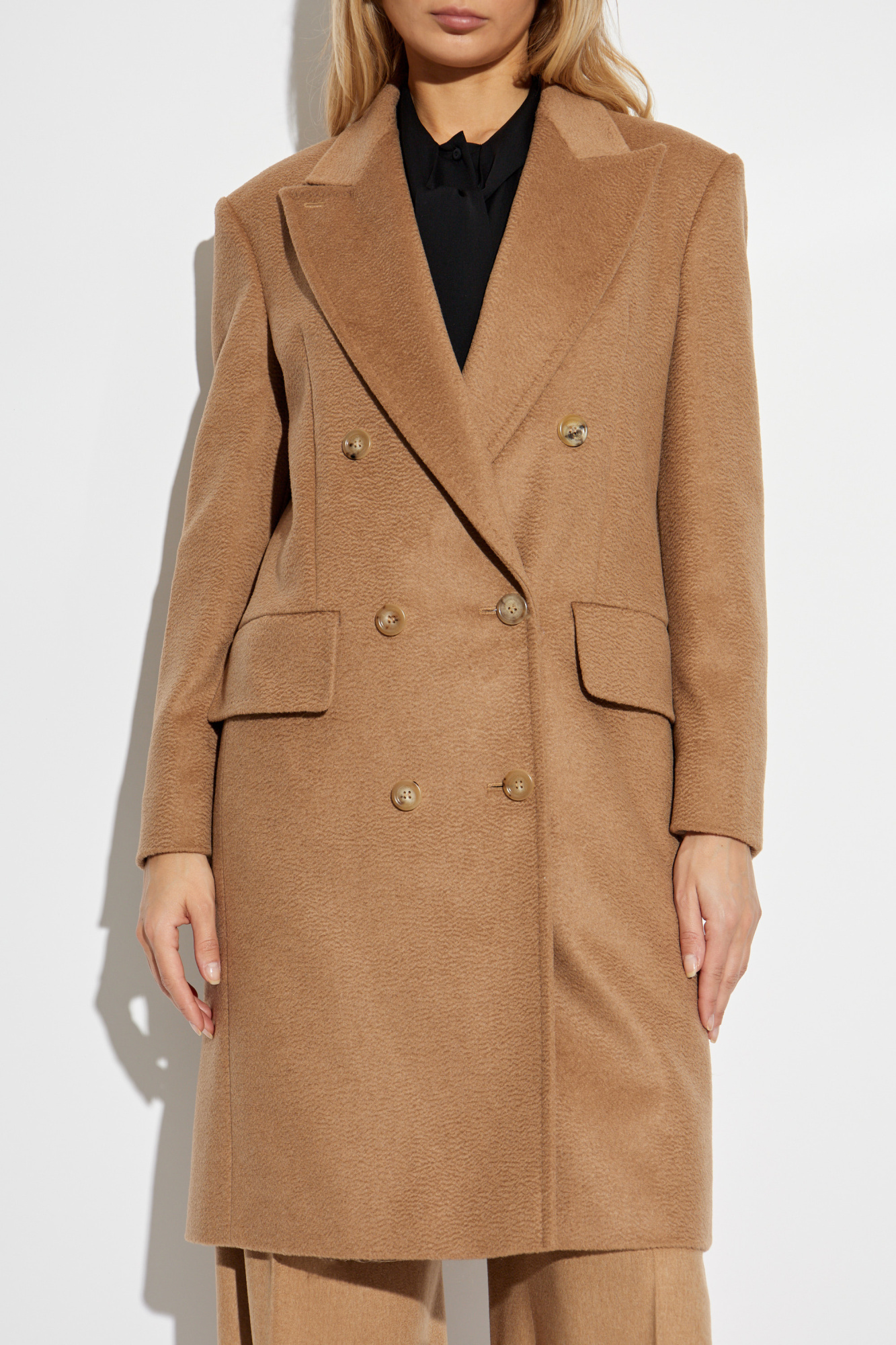 Beige Coat 'Cosa' Max Mara - Vitkac Italy